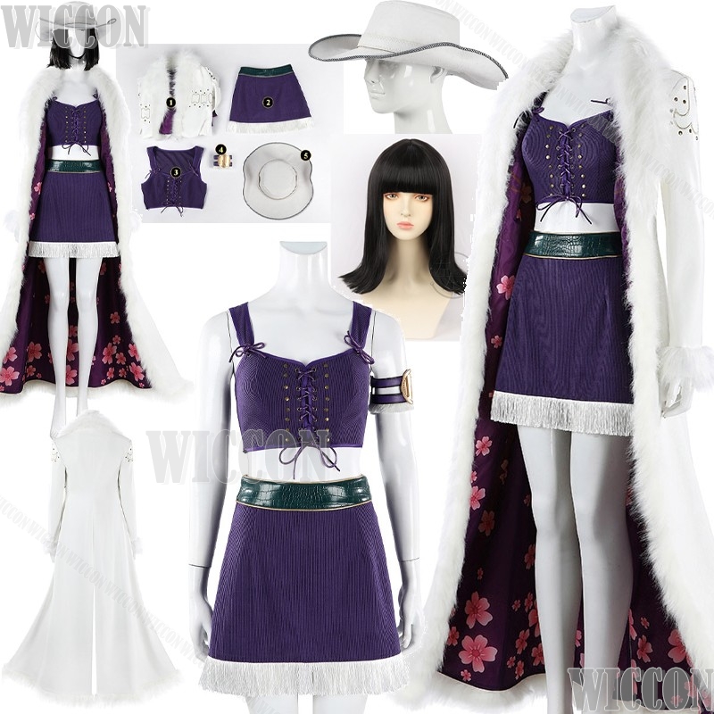 Cosplay Anime Black Hair - Nico Anime Movie Robin cosplay Costume