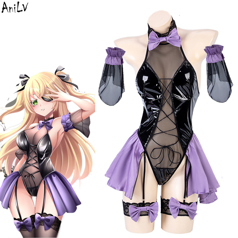 Anime Cosplay Armor - AniLV Japanese Anime Game Fischl Bodysuit