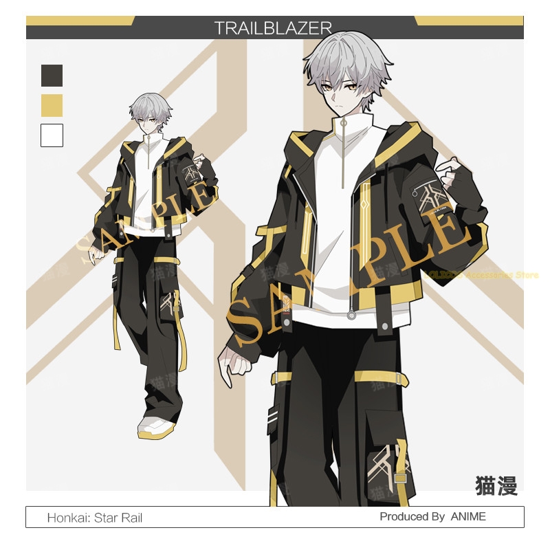 Costume Anime Cosplay - Game Honkai：Star Rail Trailblazer Series Autumn