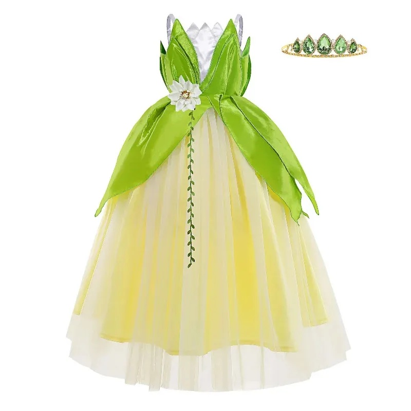 Anime Cosplay Toddler - Premium Outfit Anime Carnival Tiana Up