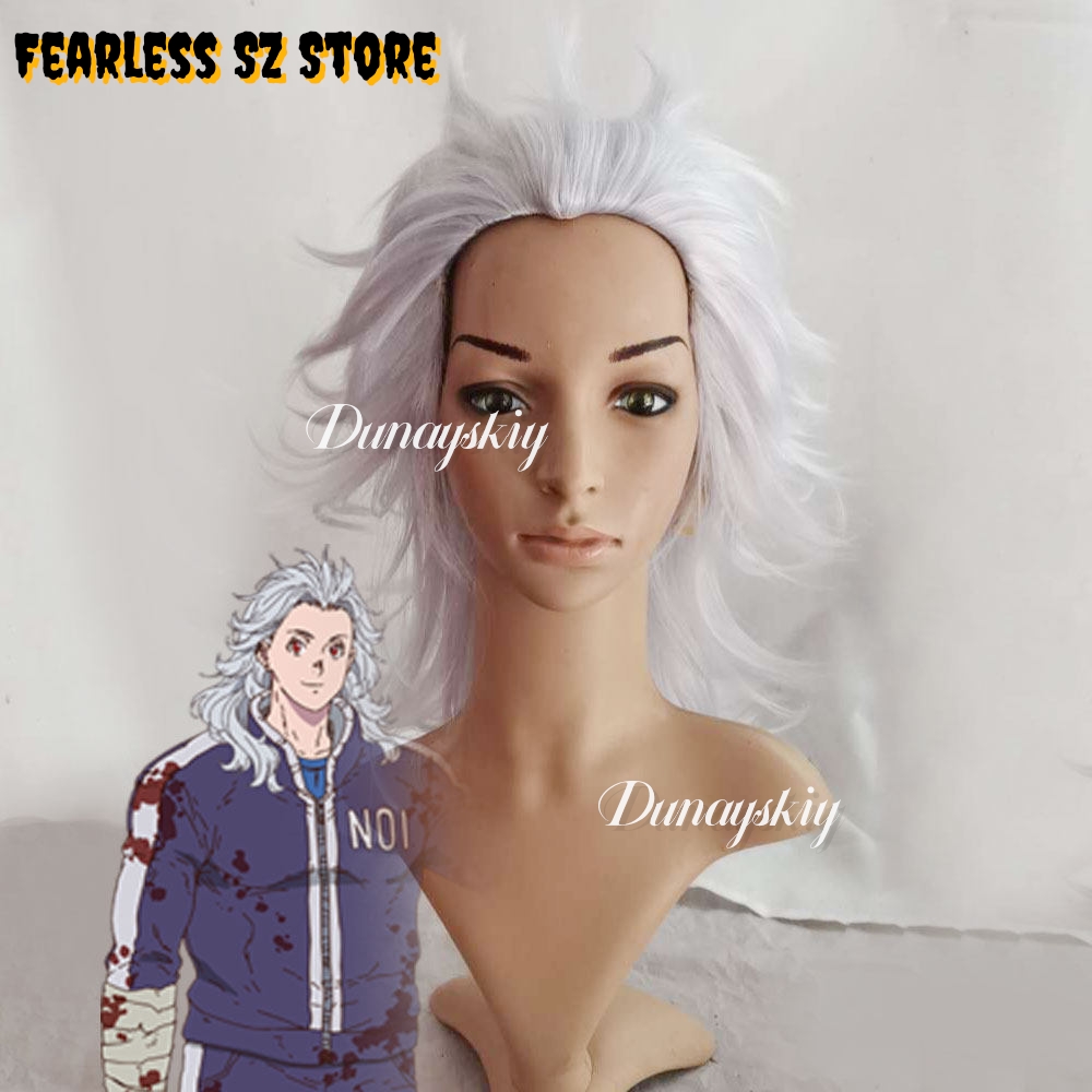 Anime Cosplay Long Hair - Dorohedoro Noi Cosplay Costume Synthetic Hair