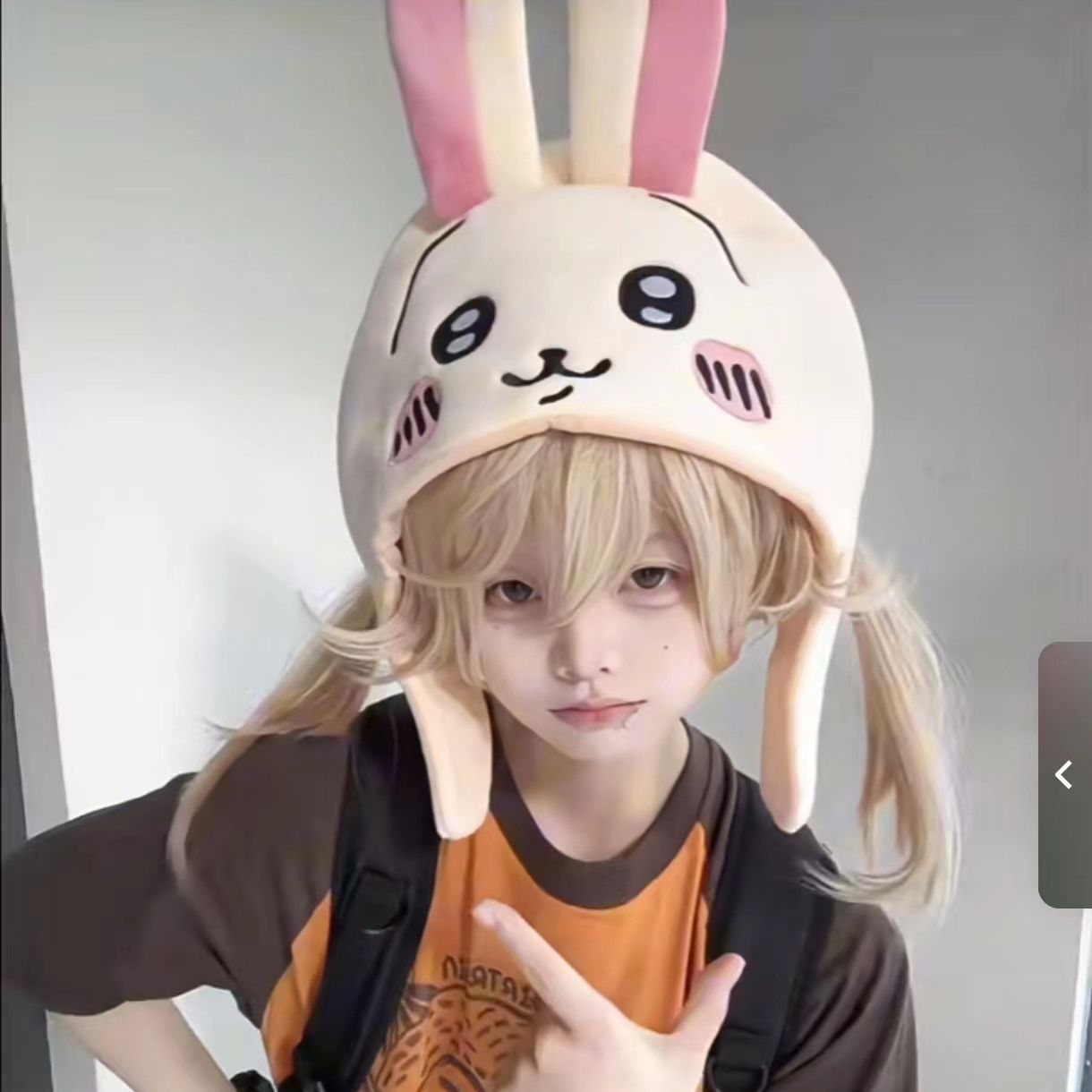 Chiikawa Hachiware Usagi Hat C - огляд і ціна Anime Cosplay Girl Photo