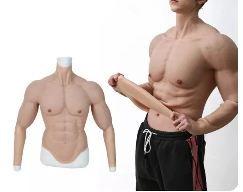 Macho Silicone Muscle Suit Wit - огляд і ціна Anime Cosplay Realistic