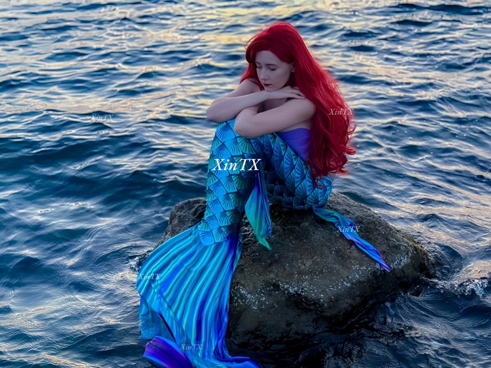 HOT!Adult Mermaid Tail Swimsui - огляд і ціна Anime Cosplay Girl Photo
