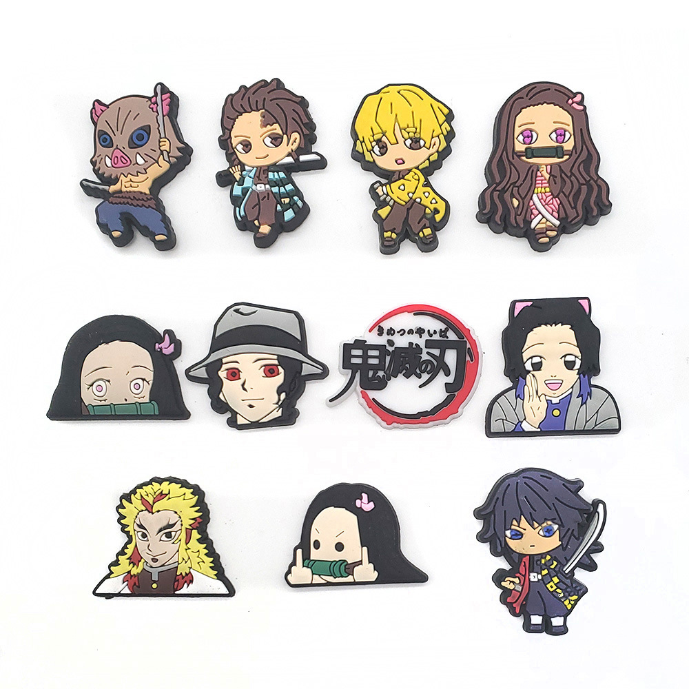 11pcs Set Demon Slayer Cartoon - огляд і ціна Anime Cosplay Realistic