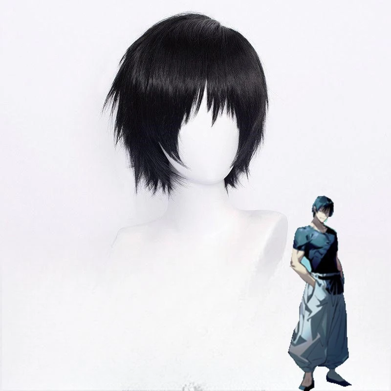 Daily Wear Man Black Short Hai - огляд і ціна Cosplay Anime Black Hair