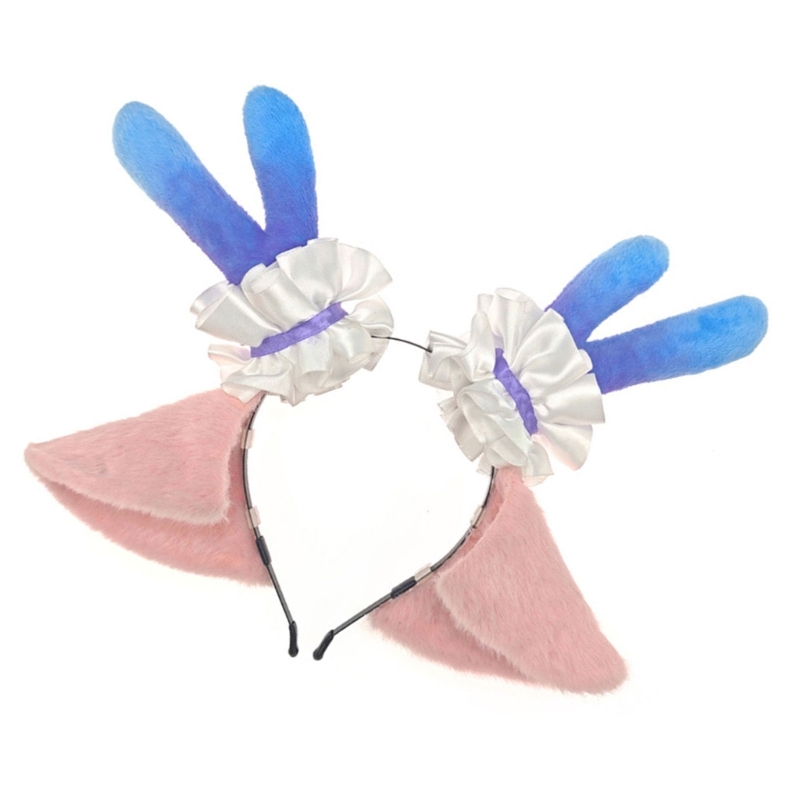 Flexible Furry Plush Deer Ear  - огляд і ціна Anime Cosplay Girl Photo