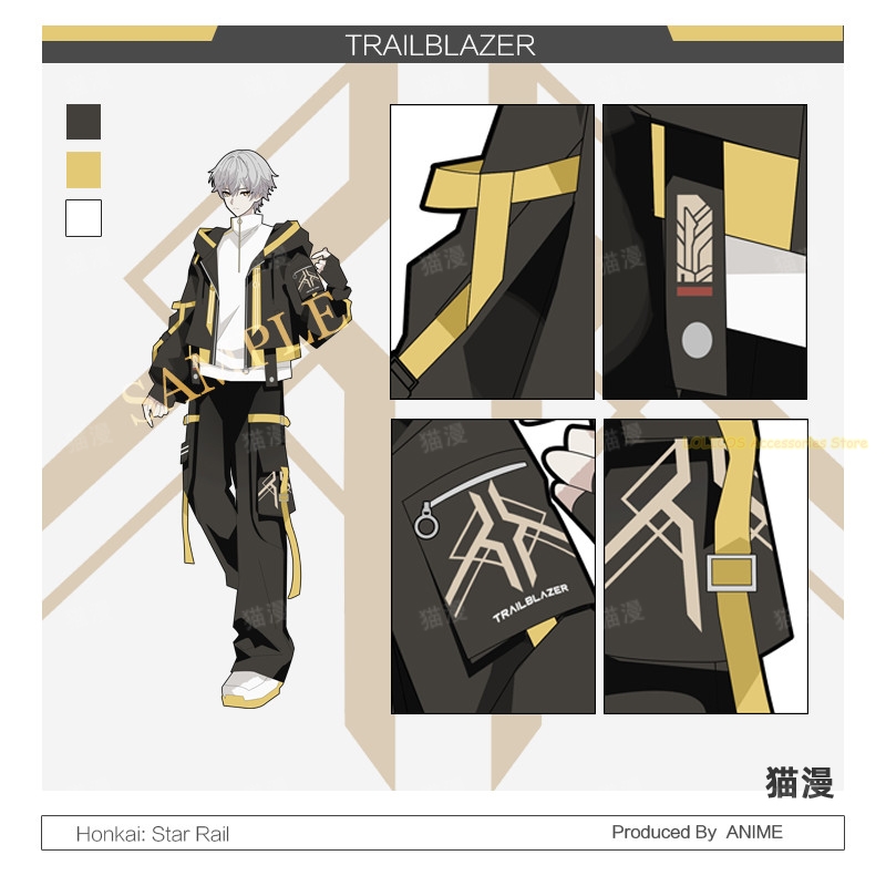 Game Honkai：Star Rail Trailbla - огляд і ціна Costume Anime Cosplay