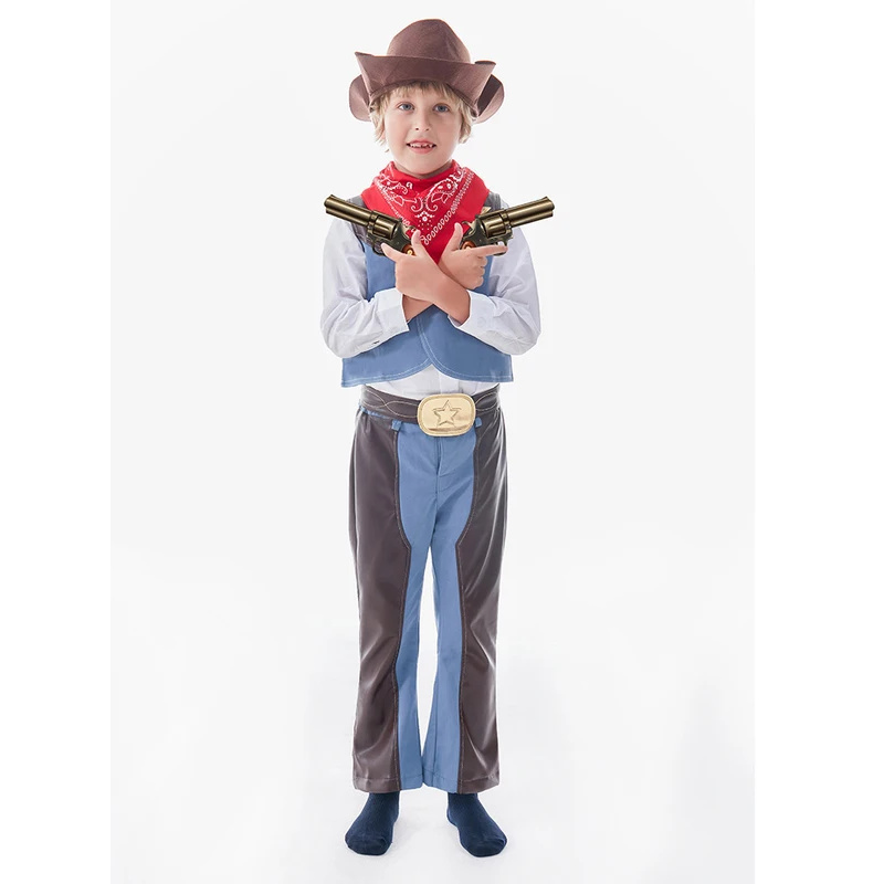 Umorden Leather Style West Cow - огляд і ціна Anime Cosplay Toddler