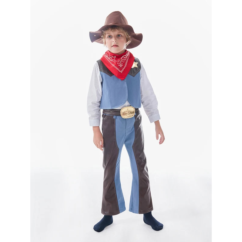 Umorden Leather Style West Cow - огляд і ціна Anime Cosplay Toddler