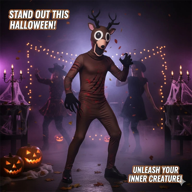 Scary Reindeer Costume for Kid - огляд і ціна Anime Cosplay Outfit Ideas