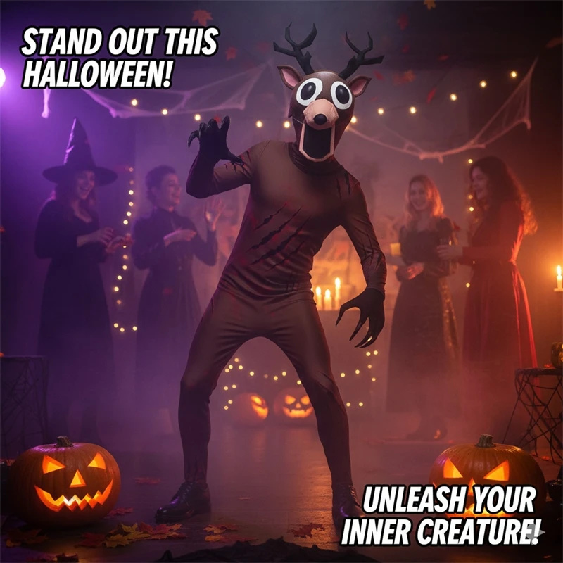 Scary Reindeer Costume for Kid - огляд і ціна Anime Cosplay Outfit Ideas