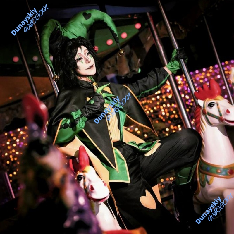 Mens Freak Circus Pierrot Clow - огляд і ціна Anime Cosplay Expo 2025