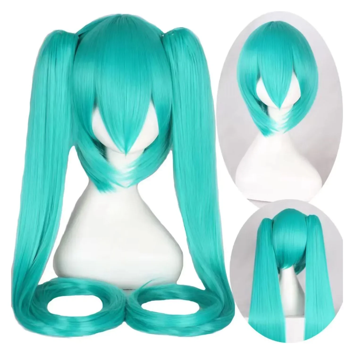 2026 Miku Cosplay Wig 105cm Lo - огляд і ціна Anime Cosplay Long Hair