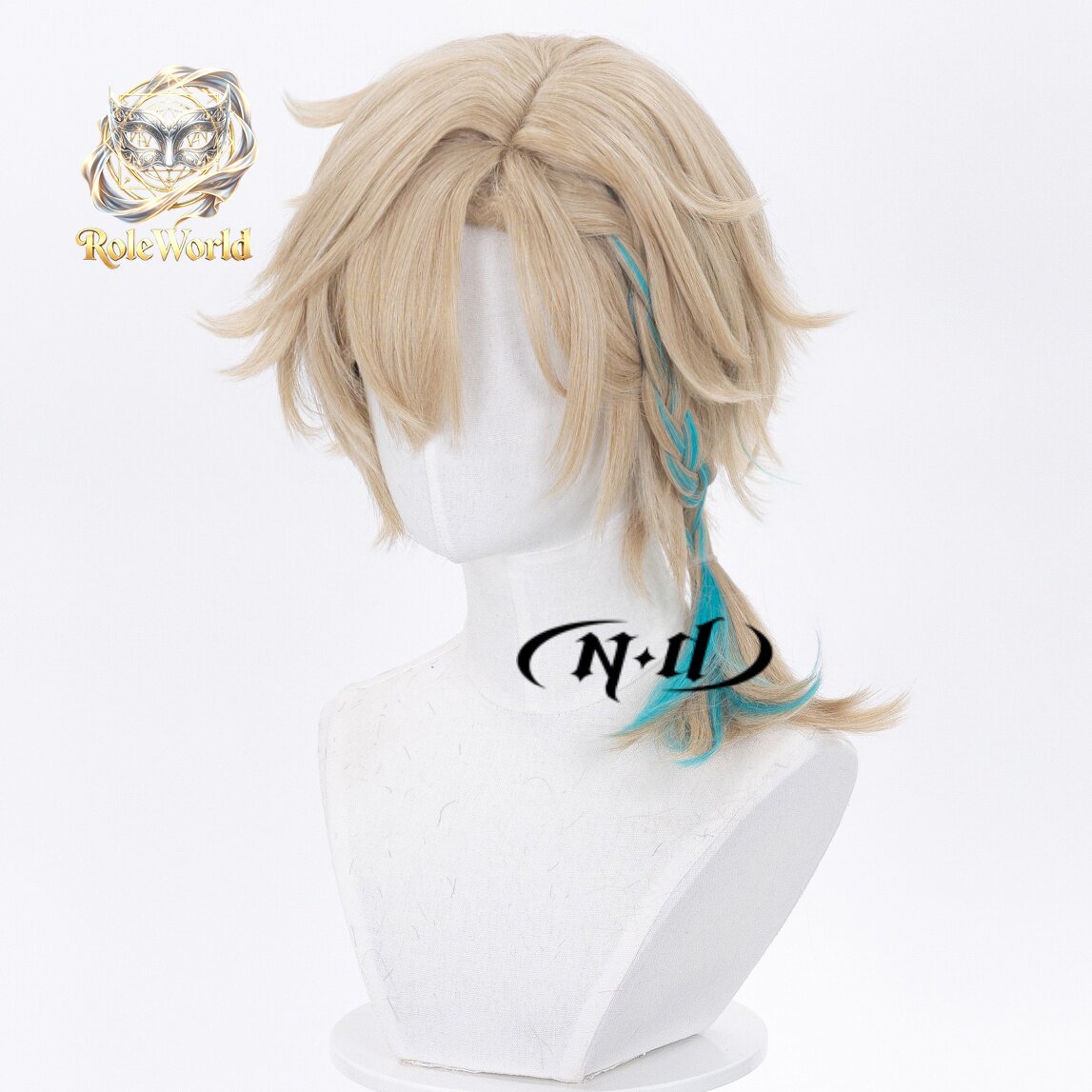 Aventurine Waveflair Wig Honka - огляд і ціна Anime Cosplay Realistic
