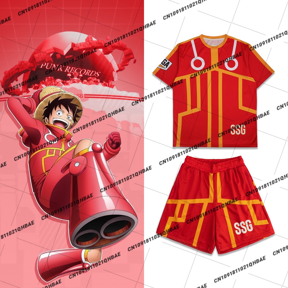 New Egghead Island Monkey D. L - огляд і ціна Costume Anime Cosplay
