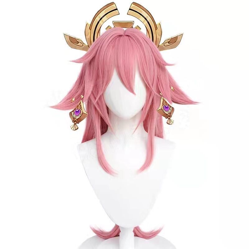 Genshin Impact Yae Miko Cospla - огляд і ціна Anime Cosplay Realistic