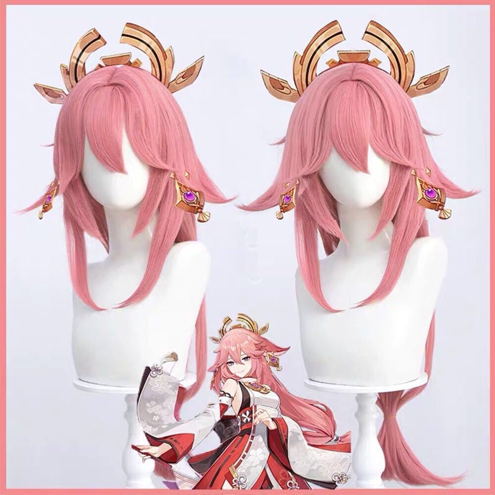 Genshin Impact Yae Miko Cospla - огляд і ціна Anime Cosplay Realistic