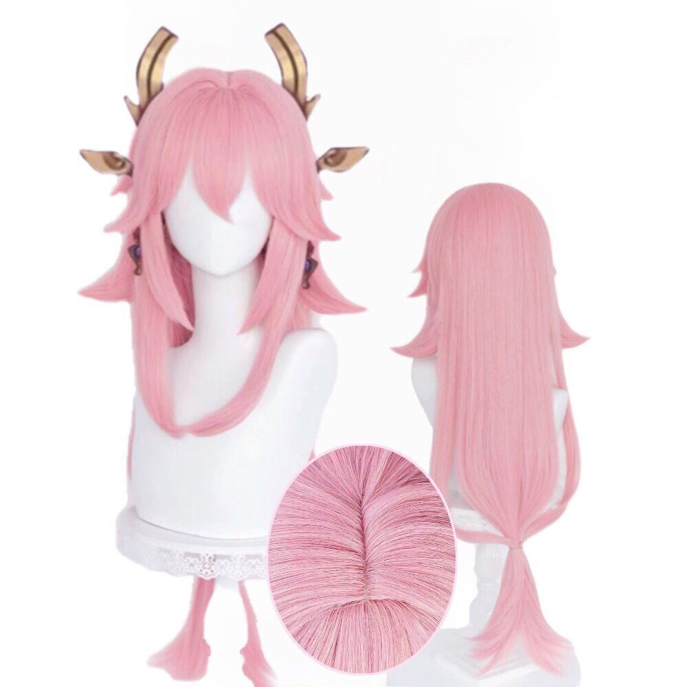 Genshin Impact Yae Miko Cospla - огляд і ціна Anime Cosplay Realistic