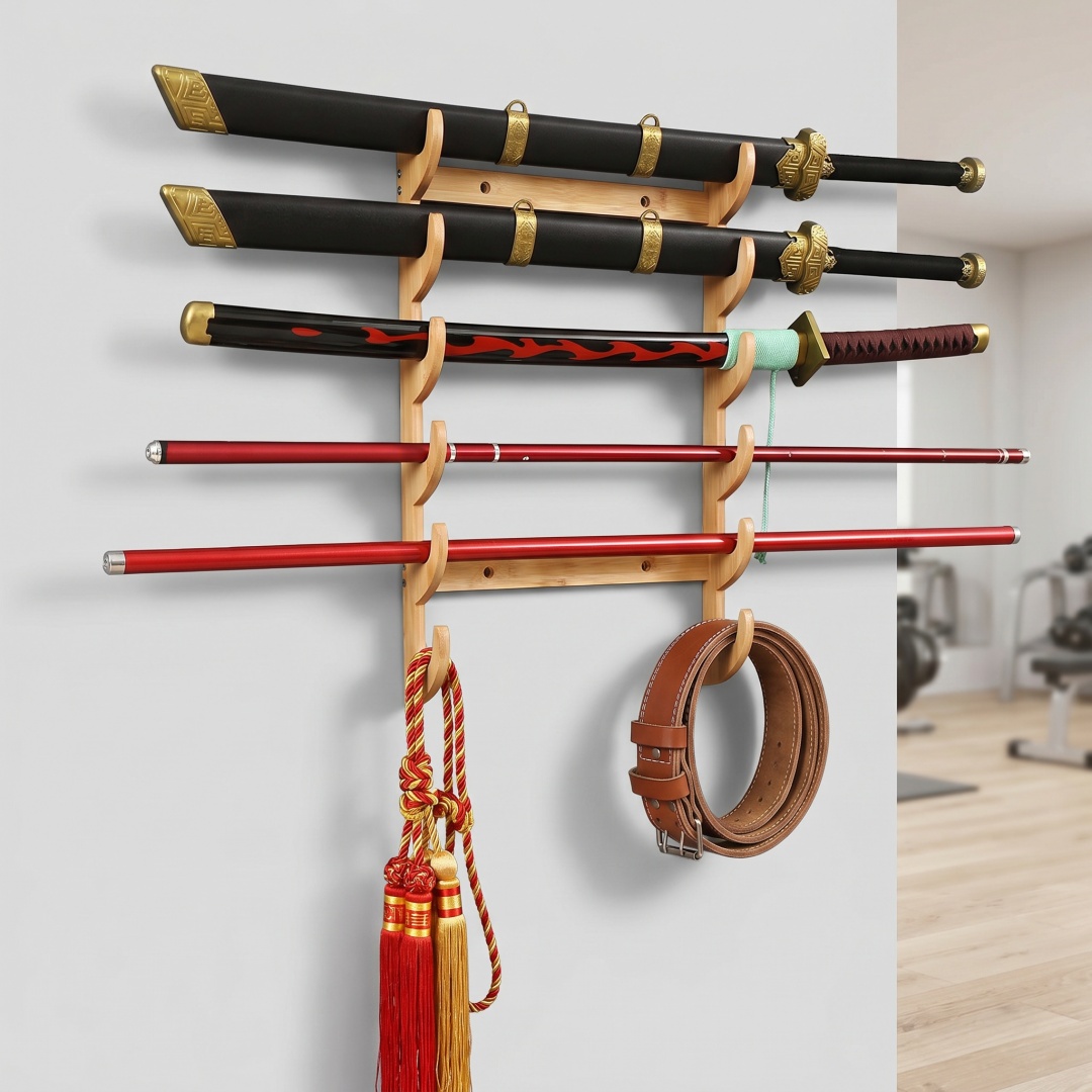 8-Layers Wall Sword Storage Sh - огляд і ціна Anime Cosplay Katana