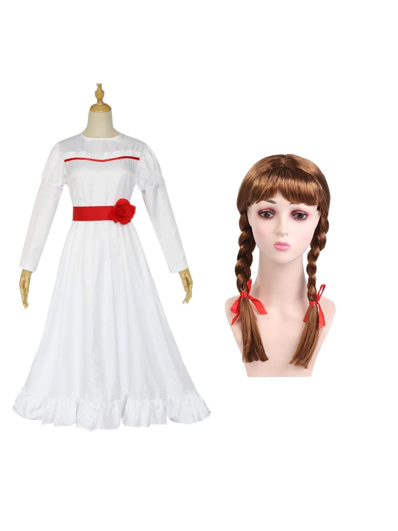 Women Vintage Evil Horror Doll - огляд і ціна Anime Cosplay Realistic