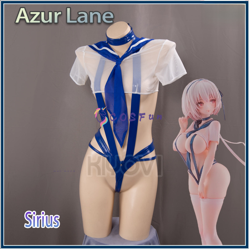Game Azur Lane Sirius Cosplay  - огляд і ціна Anime Cosplay Swimsuit
