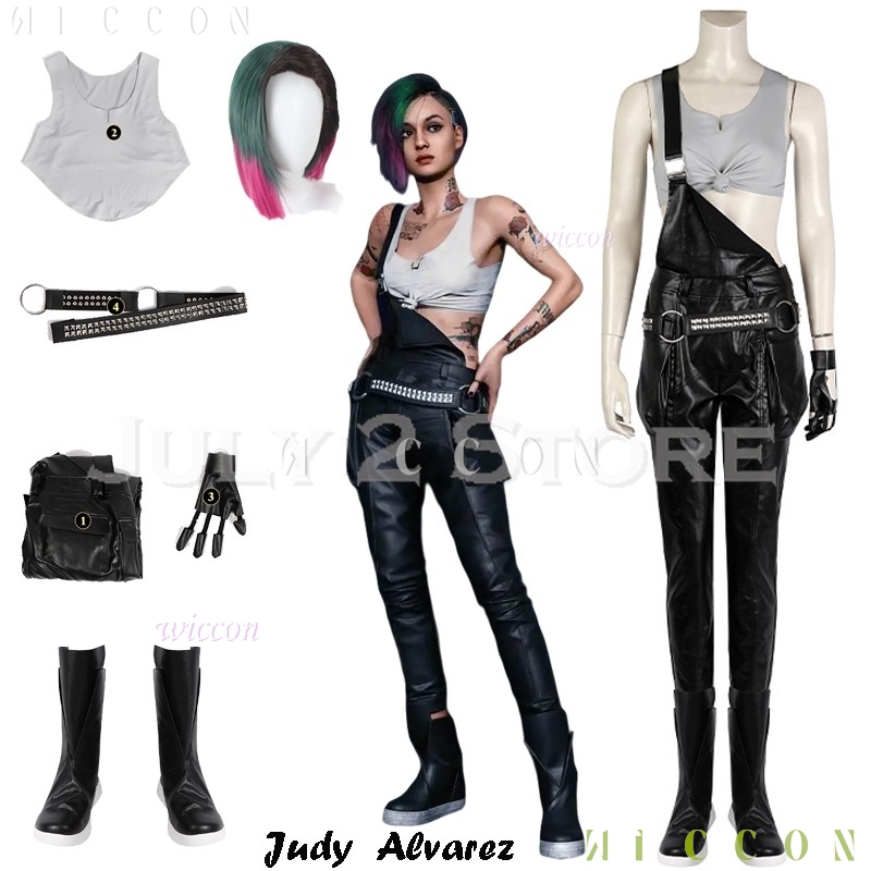 CyberrPunk Judy Cosplay Alvare - огляд і ціна Anime Cosplay Expo 2025