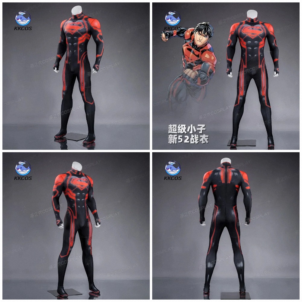 KKCos New 52 Superboy ‌Kon-El‌ - огляд і ціна Anime Cosplay Male