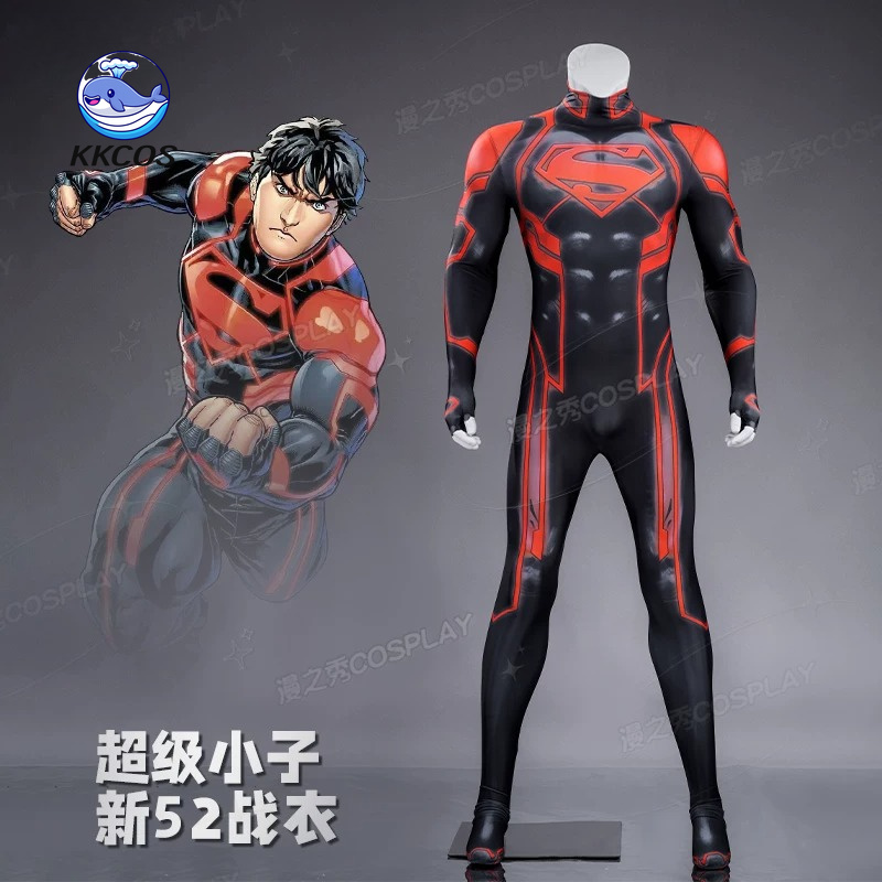 KKCos New 52 Superboy ‌Kon-El‌ - огляд і ціна Anime Cosplay Male