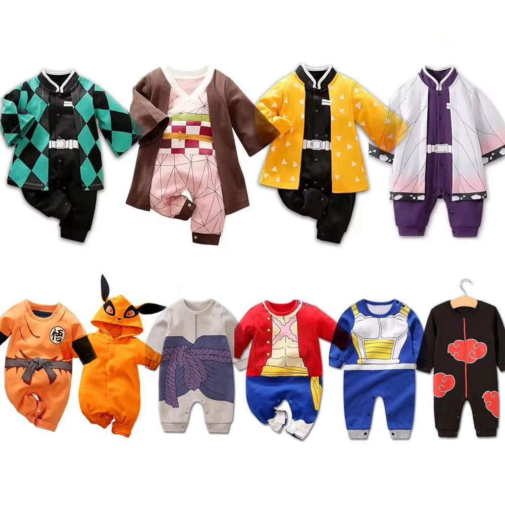 0-18 Months Anime Baby Rompers - огляд і ціна Anime Cosplay Toddler