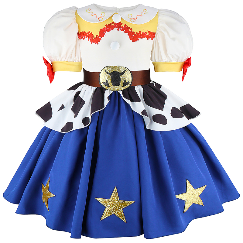 2026 New Girls Cow Spot Dress  - огляд і ціна Anime Cosplay Toddler