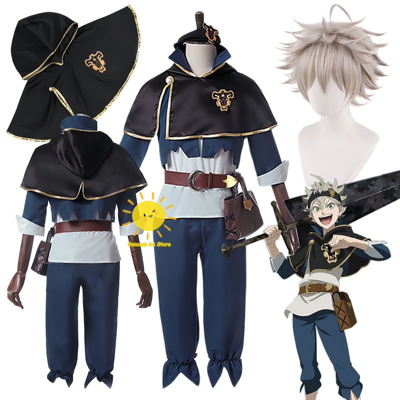 Anime Black Clover Cosplay Ast - огляд і ціна Anime Cosplay Male