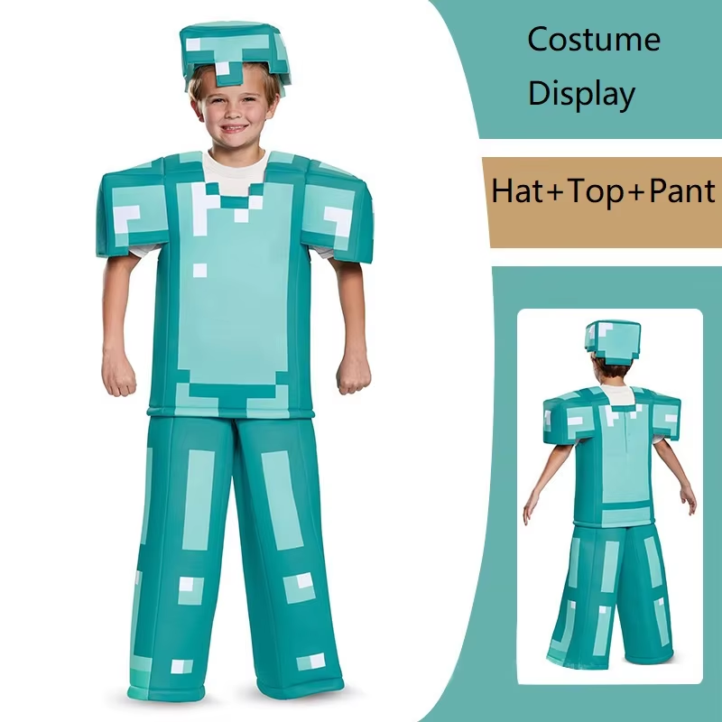 NEW Kids Cosplay Diamond Armor - огляд і ціна Anime Cosplay Armor