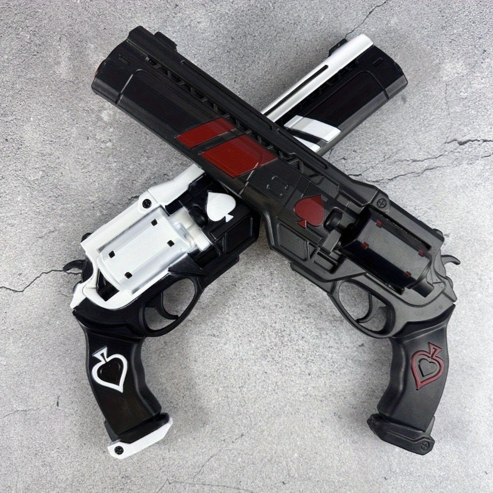 15inch PU Pistol Spades Gun Ka - огляд і ціна Anime Cosplay Katana
